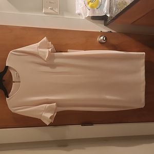 Pale pink sheath dress